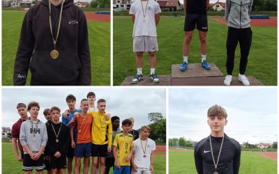 Atletika, medobčinsko posamično tekmovanje na Kladivarju v Celju
